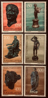 YUGOSLAVIA 1971 1318 A 1323 ** - Unused Stamps