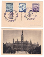 Autriche // 1946 //  Carte De Wien Wienner Sécession 8.05.1946 - Briefe U. Dokumente