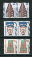 "BERLIN" 1988, Mi. 814-816 Waagrechte Paare ** (L1227) - Neufs