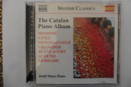 CD Spanish Classics The Catalan Piano Album Mompou Granados Albeniz Etc Naxos - RARE ! - Otros - Canción Española