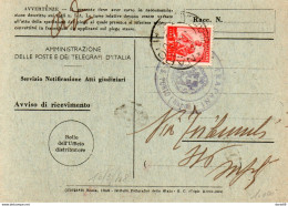 1948 CARTOLINA CON ANNULLO NAPOLI - 1946-60: Poststempel