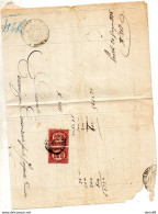 1875  LETTERA   CON ANNULLO GUASTALLA - Marcophilie