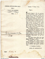1824 PALERMO - CONSIGLIO GENERALE DEGLI OSPIZI - Wetten & Decreten