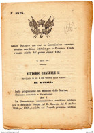 1967 DECRETO COMMISSIONE AMMINISTRATIVA MARITTIMA - Decreti & Leggi