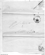 1861  LETTERA CON ANNULLO VALLO SALERNO - 1. ...-1850 Prephilately