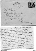 1952 LETTERA CON ANNULLO  SALERNO - 1946-60: Poststempel