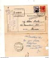 1967 LETTERA RACCOMANDATA CON ANNULLO ROMA BELSITO - 1961-70: Storia Postale