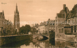 73328382 Bruges Flandre Stadtpanorama Bruges Flandre - Sonstige & Ohne Zuordnung