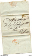 1820  LETTERA CON ANNULLO  BRA  CUNEO - 1. ...-1850 Vorphilatelie