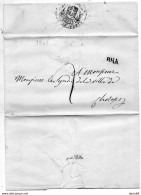 1848  LETTERA CON ANNULLO  BRA CUNEO - 1. ...-1850 Prefilatelia