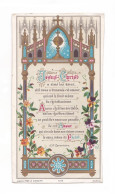 Citation R.P. Lacordaire, Eucharistie Et Fleurs, Enluminure, éd. Kahn Frères & Zabern N° 1313 - Andachtsbilder