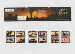 France 2022 Carnet Non Plié De 12 Timbres Yvert Et Tellier N° BC 2099 Les Animaux Au Crépuscule - Commemoratives