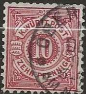 Allemagne: Wurtenberg N°46 (ref.2) - Used