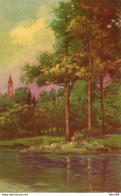 1926  CARTOLINA  VIAGGIATA - Paintings