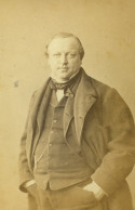 France Avocat Charles Lachaud Ancienne Photo CDV Nadar 1865 - Oud (voor 1900)