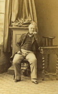 France Politique Homme D'Etat Avocat Historien Journaliste Adolphe Thiers Ancienne Photo CDV Disderi 1865 - Oud (voor 1900)