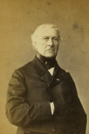 France Historien Homme D'Etat François Guizot Ancienne Photo CDV Nadar 1865 - Old (before 1900)
