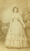 France Princesse Clémentine D'Orléans Ancienne Photo CDV Franck 1865 - Old (before 1900)