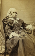 France Reine Marie-Amélie De Bourbon-Siciles Ancienne Photo CDV 1865 - Old (before 1900)