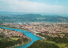 73328052 Linz Donau Fliegeraufnahme Linz Donau - Other & Unclassified