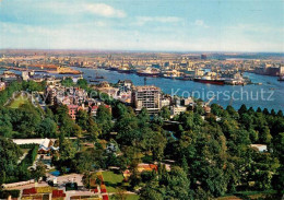 73327969 Rotterdam Uitzicht Over Het Park En Havens Vanaf De Euromast Rotterdam - Sonstige & Ohne Zuordnung