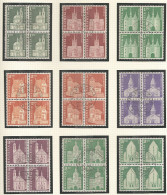 1964-68 Baudenmäler Zum: 412-427  4 Block   (ch239) - Used Stamps