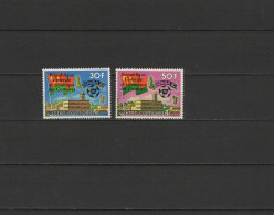 Comoro Islands - Comores 1978 Football Soccer World Cup Set Of 2 With Overprint MNH -scarce- - 1982 – Spain