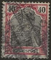 Allemagne: Empire N°58 (ref.2) - Usati