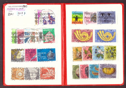 ANNEE COMPLETE 1973 - OBLITERATIONS PLEINES 1er JOUR - ERSTTAG VOLL STEMPELN - COTE: 250.- - Used Stamps