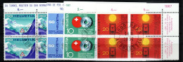Werbemarke II Used/gest 4blok (ch055) - Used Stamps