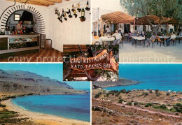 73327737 Kato Zakros Cafe Restaurant Kato Zakros Bay Strand Meerblick  - Grèce