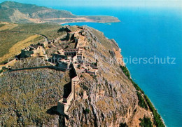 73327734 Nauplia Nauplion Burg Palamidi Kueste Fliegeraufnahme Nauplia Nauplion - Grèce