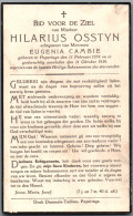 Bidprentje Poperinge - Osstyn Hilarius (1874-1939) - Imágenes Religiosas