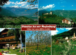 73327681 Voellan Lana Pension An Der Mayenburg Landschaftspanorama Etschtal Alpe - Sonstige & Ohne Zuordnung