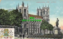 R622520 Westminster Abbey. London. Coat Of Arms Of City Of Westminster - Autres & Non Classés
