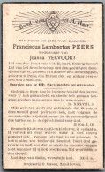 Bidprentje Pulle - Peers Franciscus Lambertus (1864-1943) - Andachtsbilder