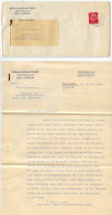 Germany 1939 Cover & Letter; Solingen - Erwin Schnittert, Oberingenieur (Chief Engineer) To Schiplage; 12pf. Hindenburg - Lettres & Documents