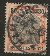 Allemagne: Empire N°72 (ref.2) - Used Stamps