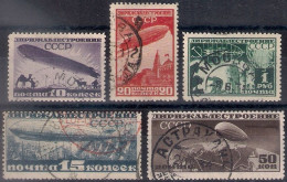 Russia 1931, Michel Nr 397A-401A, Used - Oblitérés