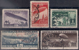 Russia 1931, Michel Nr 397A-401A, Used - Gebruikt