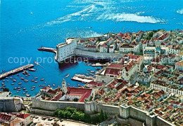 73326544 Dubrovnik Ragusa Altstadt Hafen Festung Fliegeraufnahme Dubrovnik Ragus - Croazia