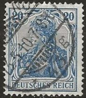 Allemagne: Empire N°85a (ref.2) - Used Stamps