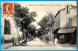 CPA 94 LE PLANT-CHAMPIGNY - Boulevard Du Centre (à Droite La Maison LUCIEN Vins Liqueurs) - Champigny Sur Marne