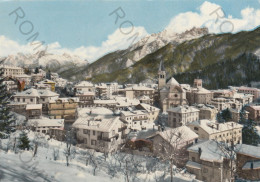 CARTOLINA  C10 PIEVE DI CADORE M.878,BELLUNO,VENETO-IL MONTANELLO M.2440-MONTAGNA,VACANZA,NEVE,SCIARE,NON VIAGGIATA - Belluno