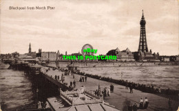 R621733 Blackpool From North Pier. Valentines Series. 1918 - Mondo