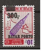 Port 1978 MNH Indonesia Mi 62b INVERTED OVERPRINT - Indonésie