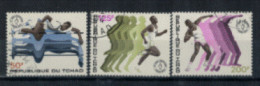 Tchad - "2ème Jeux Africains à Lagos" - Série Oblitérée N° 283 à 285 De 1973 - Tsjaad (1960-...)