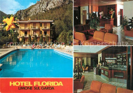 73326403 Limone Sul Garda Hotel Florida Swimmingpool Gaststube Theke Limone Sul  - Sonstige & Ohne Zuordnung