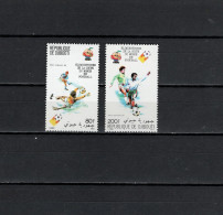 Djibouti 1981 Football Soccer World Cup Set Of 2 MNH - 1982 – Espagne