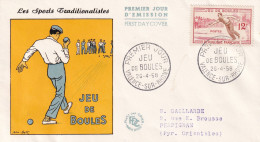 FDC 1958 - 1950-1959